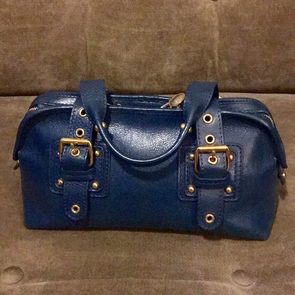 Marc Jacobs Blue Leather